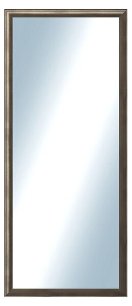 DANTIK - Zrkadlo v rámu, rozmer s rámom 60x140 cm z lišty Ferrosa grafit (3141)