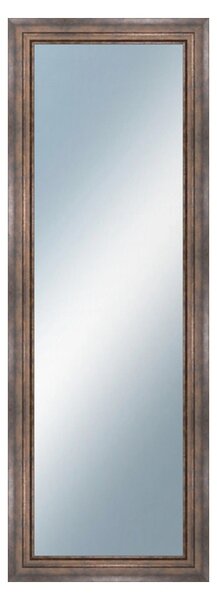 DANTIK - Zrkadlo v rámu, rozmer s rámom 50x140 cm z lišty TRITON široký meď (2951)