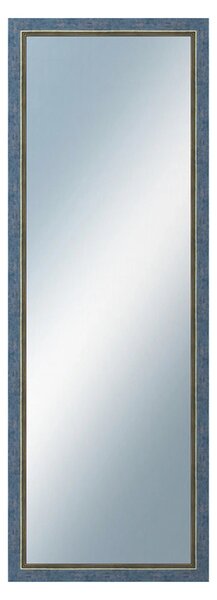 DANTIK - Zrkadlo v rámu, rozmer s rámom 50x140 cm z lišty CARRARA šedá (2949)