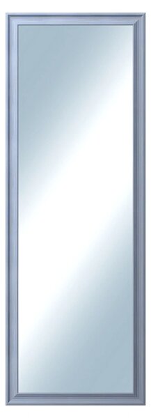 DANTIK - Zrkadlo v rámu, rozmer s rámom 50x140 cm z lišty KOSTELNÍ malá modrá (3166)