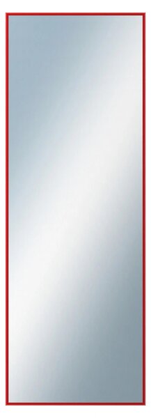 DANTIK - Zrkadlo v rámu, rozmer s rámom 50x140 cm z lišty Hliník červená (7269210)