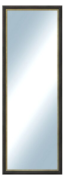 DANTIK - Zrkadlo v rámu, rozmer s rámom 50x140 cm z lišty Anversa čierna Au (3149)