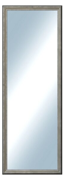 DANTIK - Zrkadlo v rámu, rozmer s rámom 50x140 cm z lišty Anversa strieborná (3152)
