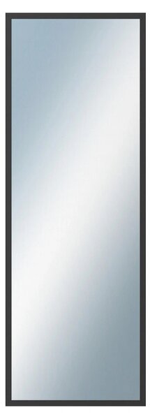 DANTIK - Zrkadlo v rámu, rozmer s rámom 50x140 cm z lišty Hliník čierna (7005021)