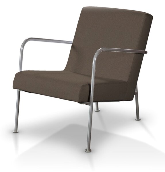 Poťah na kreslo Ikea PS farba produktu hnedá látka zapletaná