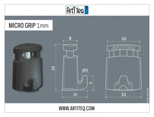 MicroGrip1 | háčik Micro Grip 1mm