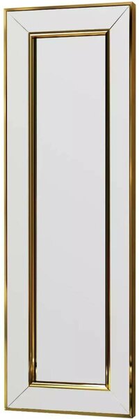 Zrkadlo Carlos Gold 30 x 90 cm