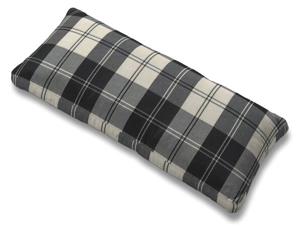 Poťah na vankúš Karlstad 67x30cm farba produktu čierna látka zapletaná, vzorované