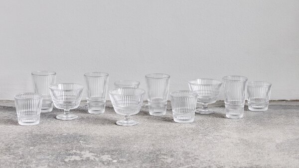 Poháre Slots Clear – set 4 ks