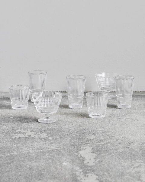 Poháre Slots Clear – set 4 ks