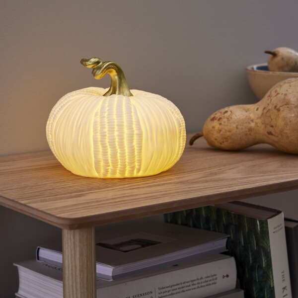 Svítící LED dekorace Pumpkin 15 cm