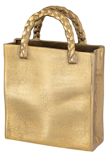 VÁZA, kov, 26 cm Ambia Home - Vázy