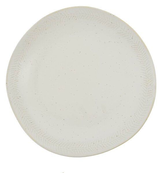 Kameninový tanier Serve Off-white Ø 26,5 cm