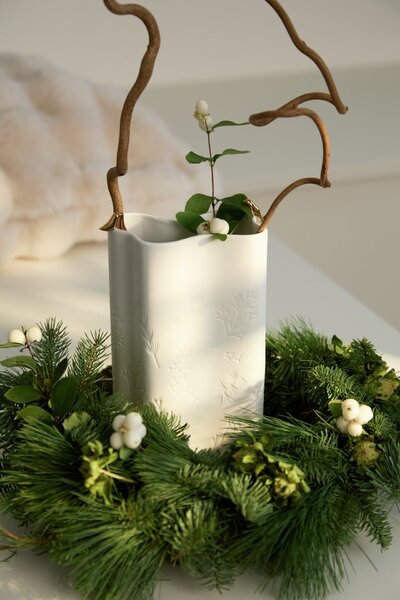 Porcelánová váza Gold Birds 24 cm