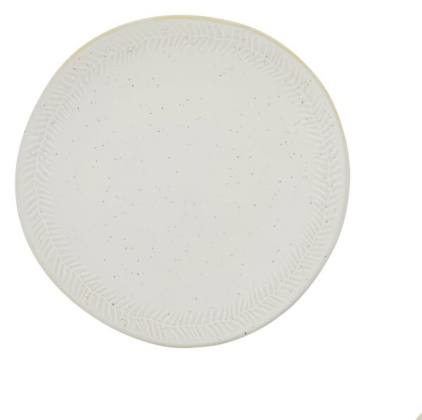 Kameninový tanier Serve Off-white Ø 22,5 cm