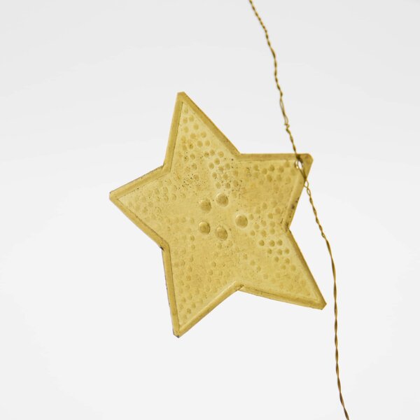 Dekoratívna vianočná girlanda Stars 200 cm