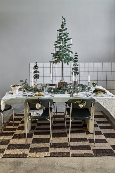 Servírovacia misa na podstavci Off-white