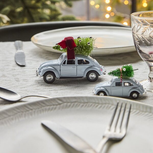 Vianočná dekorácia autíčka Xmas Car Light Blue