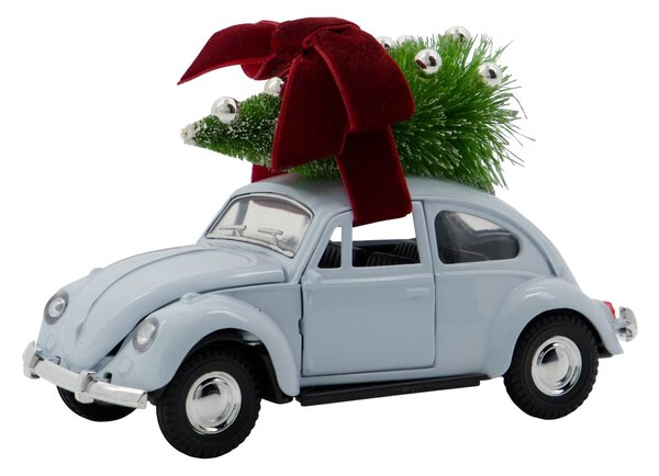 Vianočná dekorácia autíčka Xmas Car Light Blue