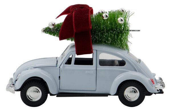 Vianočná dekorácia autíčka Xmas Car Light Blue