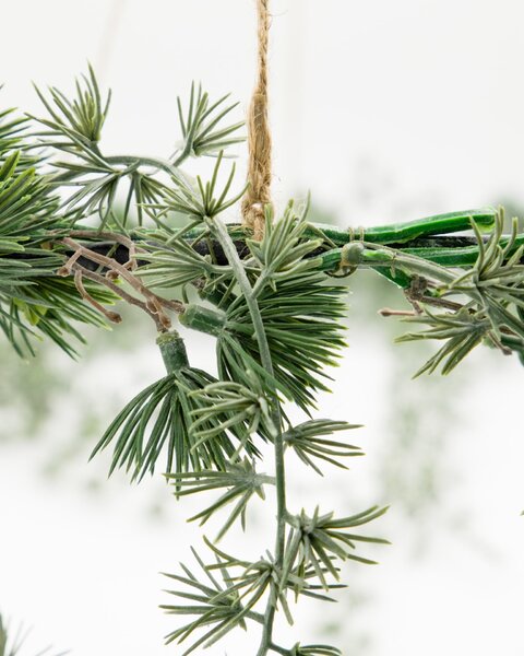 Závesný dekoratívny veniec Pine Green Ø 81 cm