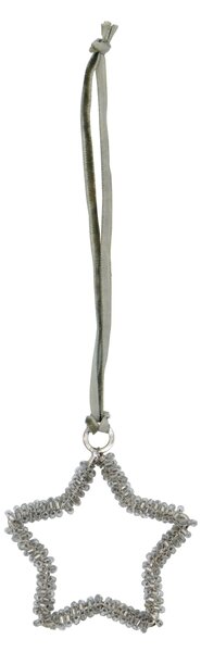 Vianočné ozdoby Connect Silver Finish – set 4 ks
