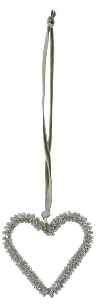 Vianočné ozdoby Connect Silver Finish – set 4 ks