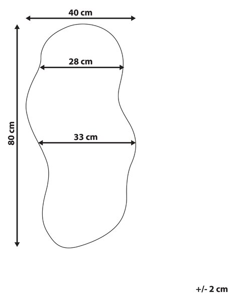 Nástenné závesné zrkadlo strieborné 33 x 80 cm oválne dekoratívne na stenu bytový doplnok