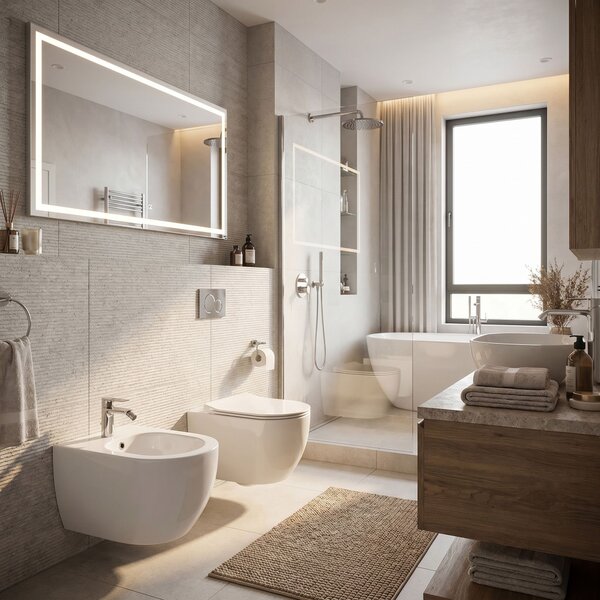 Rea Rea, podomietkový inštalačný set pre bidet 022N, REA-E0631