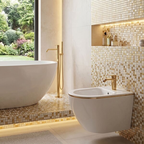 Rea Rea, podomietkový inštalačný set pre bidet 022N, REA-E0631