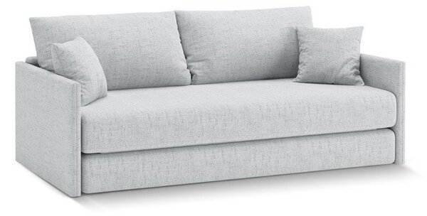 Svetlosivá ženilková rozkladacia pohovka 209 cm Shannon – Cosmopolitan Design