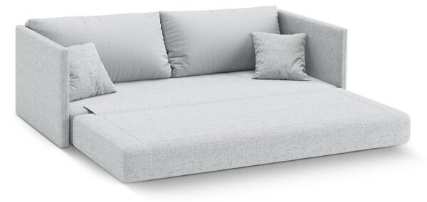 Svetlosivá ženilková rozkladacia pohovka 209 cm Shannon – Cosmopolitan Design