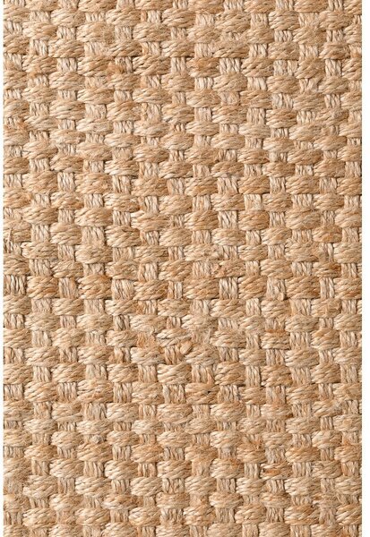 Obojstranný/ručne tkaný jutový behúň v prírodnej farbe 80x200 cm Fjord – Hanse Home