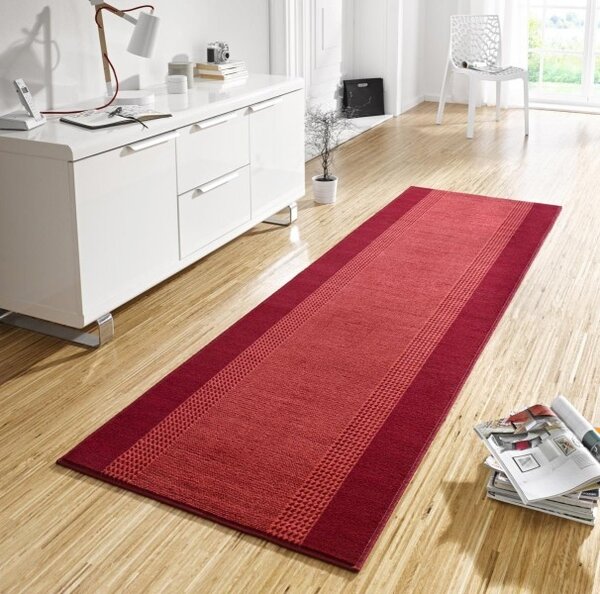 Hanse Home , Behúň Basic 102499, 80x200, červená, chodba / predsieň