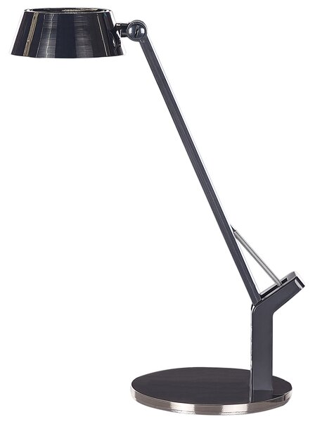 LED stolová lampa mosadzná kovová kancelárska lampa s nastaviteľným ramenom a stmievačom USB port