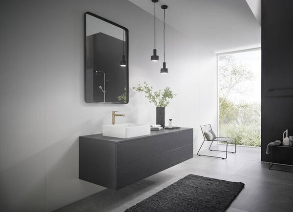 Hansgrohe Talis E - Umývadlová batéria 240 bez odtokovej súpravy, kartáčovaný bronz 71717140