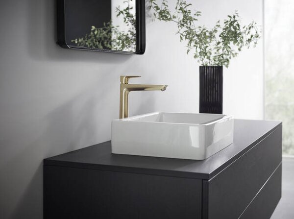Hansgrohe Talis E - Umývadlová batéria 240 bez odtokovej súpravy, kartáčovaný bronz 71717140