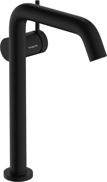 Hansgrohe Tecturis S - Páková batéria pre umývadlovú misu 240 Fine CoolStart EcoSmart+ s odtokovou súpravou, čierna matná 73370670