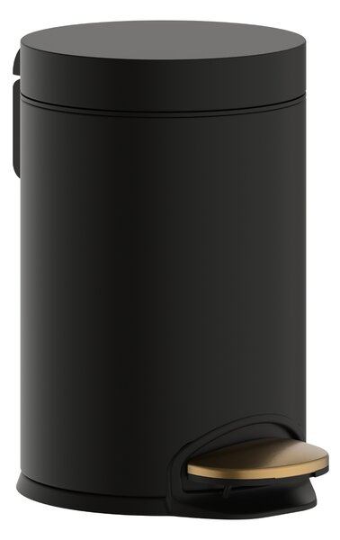 Hansgrohe AddStoris - Odpadkový kôš nášľapný, kartáčovaný bronz 41775140