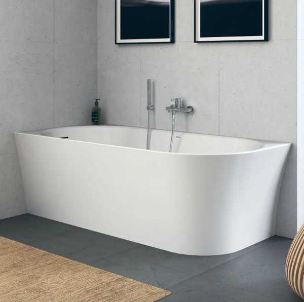 Duravit DuraSenja - Voľne stojaca vaňa 1700x800 mm do ľavého rohu, biela 700580000000000