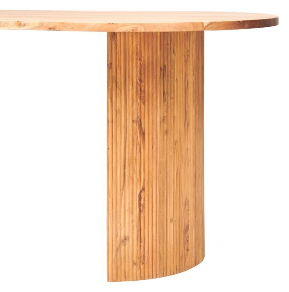 JEDÁLENSKÝ STÔL, akácia, prírodná farba, 200/100/76 cm MID.YOU - Stoly, Online Only