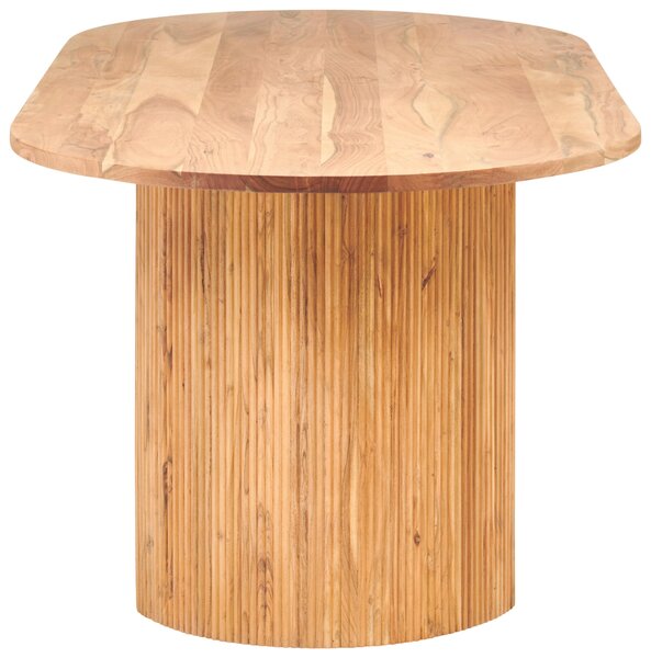 JEDÁLENSKÝ STÔL, akácia, prírodná farba, 200/100/76 cm MID.YOU - Stoly, Online Only