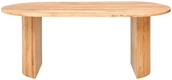 JEDÁLENSKÝ STÔL, akácia, prírodná farba, 200/100/76 cm MID.YOU - Stoly, Online Only