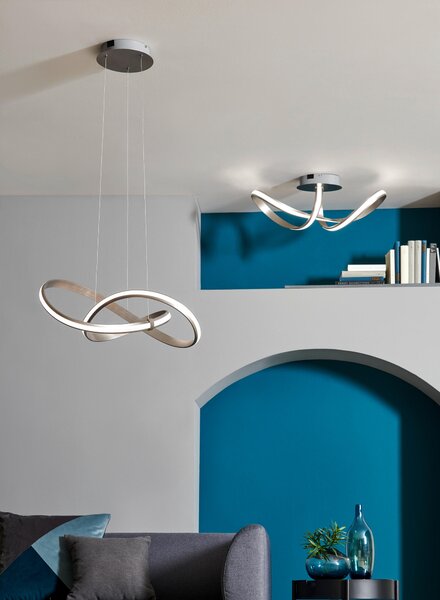 STROPNÉ LED SVIETIDLO, 64/25/25 cm - Interiérové svietidlá