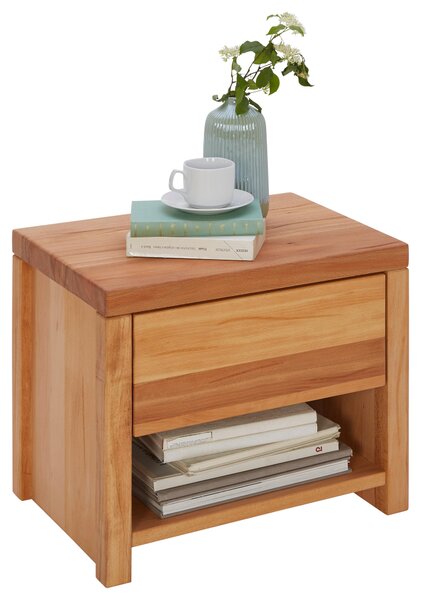 NOČNÝ STOLÍK, buk, 50/43/38 cm Linea Natura - Spálňové sety