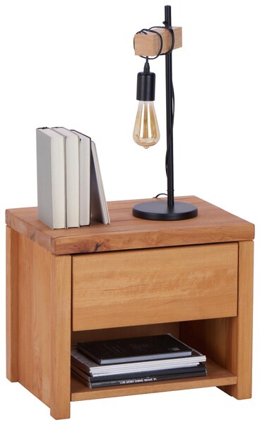 NOČNÝ STOLÍK, buk, 50/43/38 cm Linea Natura - Spálňové sety