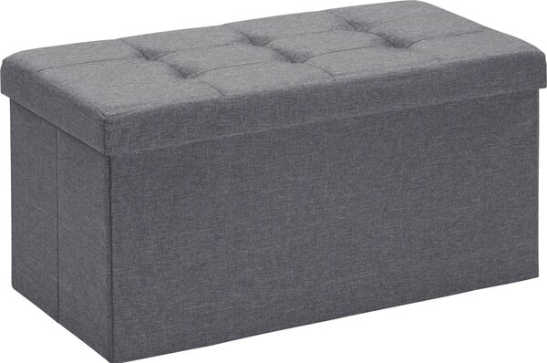 ÚLOŽNÝ BOX NA SEDENIE, textil, kompozitné drevo, 76/38/38 cm Carryhome - Kreslá