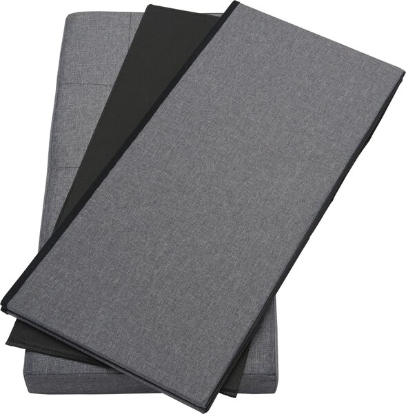 ÚLOŽNÝ BOX NA SEDENIE, textil, kompozitné drevo, 76/38/38 cm Carryhome - Kreslá