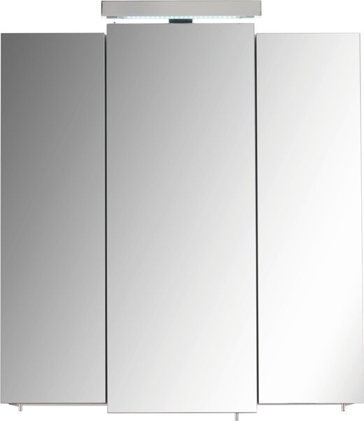 ZRKADLOVÁ SKRINKA, farba duba, 68/73/20 cm Xora - Kúpeľňové skrinky