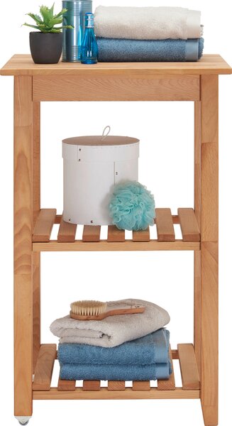 SERVÍROVACÍ VOZÍK, farba buka, 53/85/46 cm Carryhome - Barový nábytok